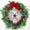 クリスマスリース猫