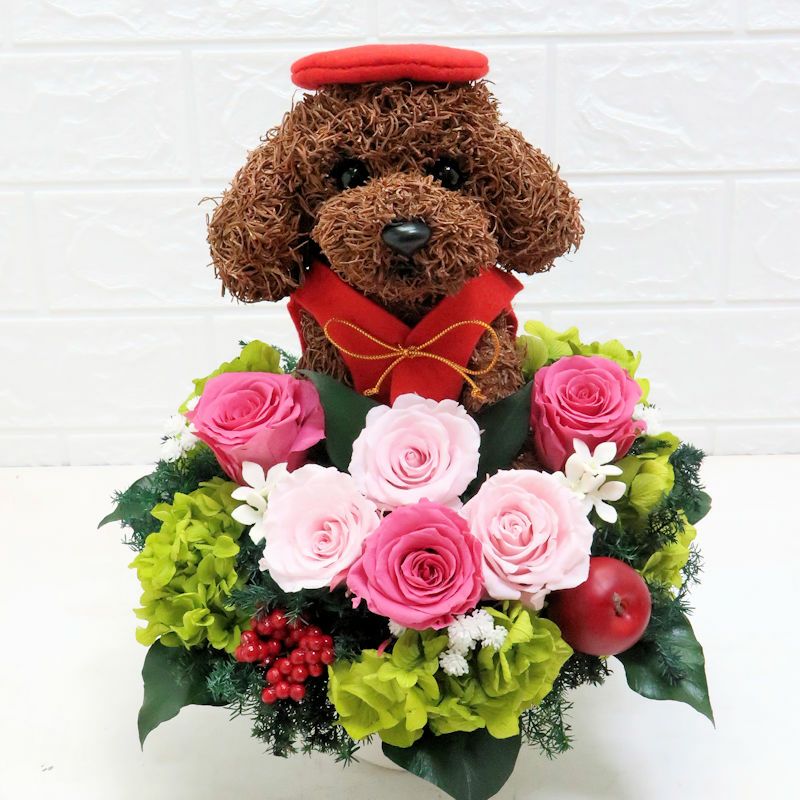 トイプードル花