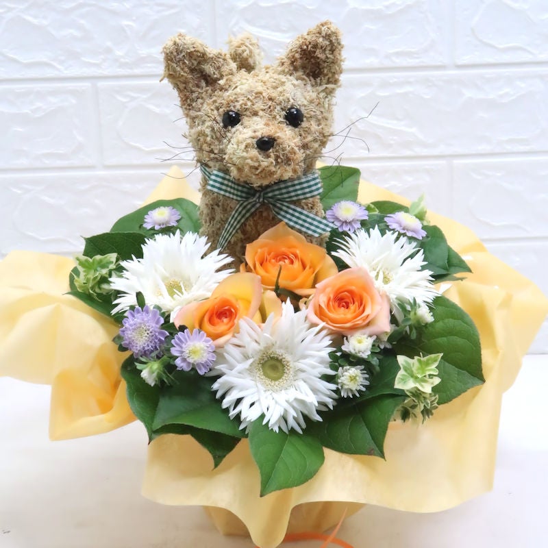 猫のお悔やみ お供え花